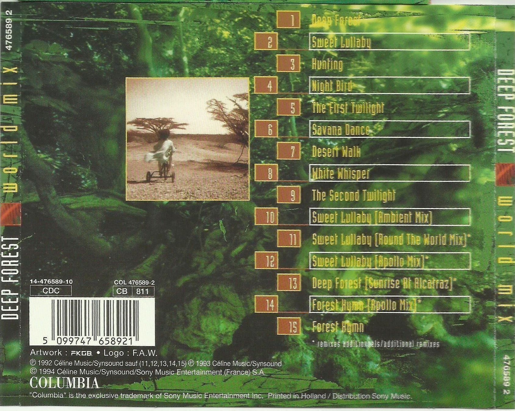 CD: Deep Forest CD - World Mix – Usato da St. Margarethen TG venduto da ursk10 1