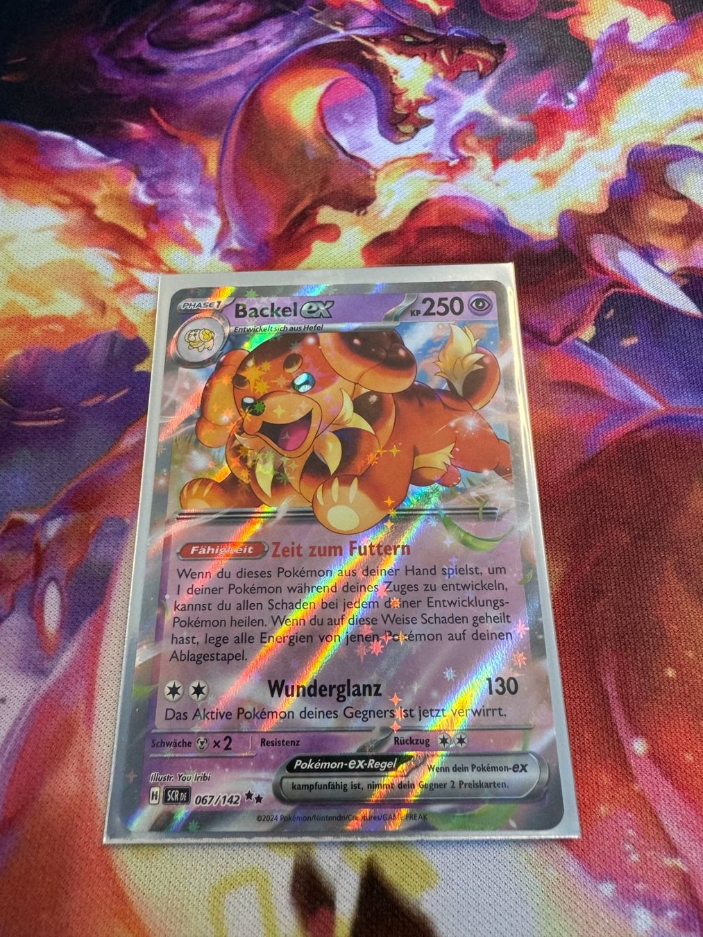 Pokémon Carte collezionabili: Backel ex (SCR 067) / Stellarkrone – Nuovo (secondo la descrizione) da Bülach venduto da CherryBlu