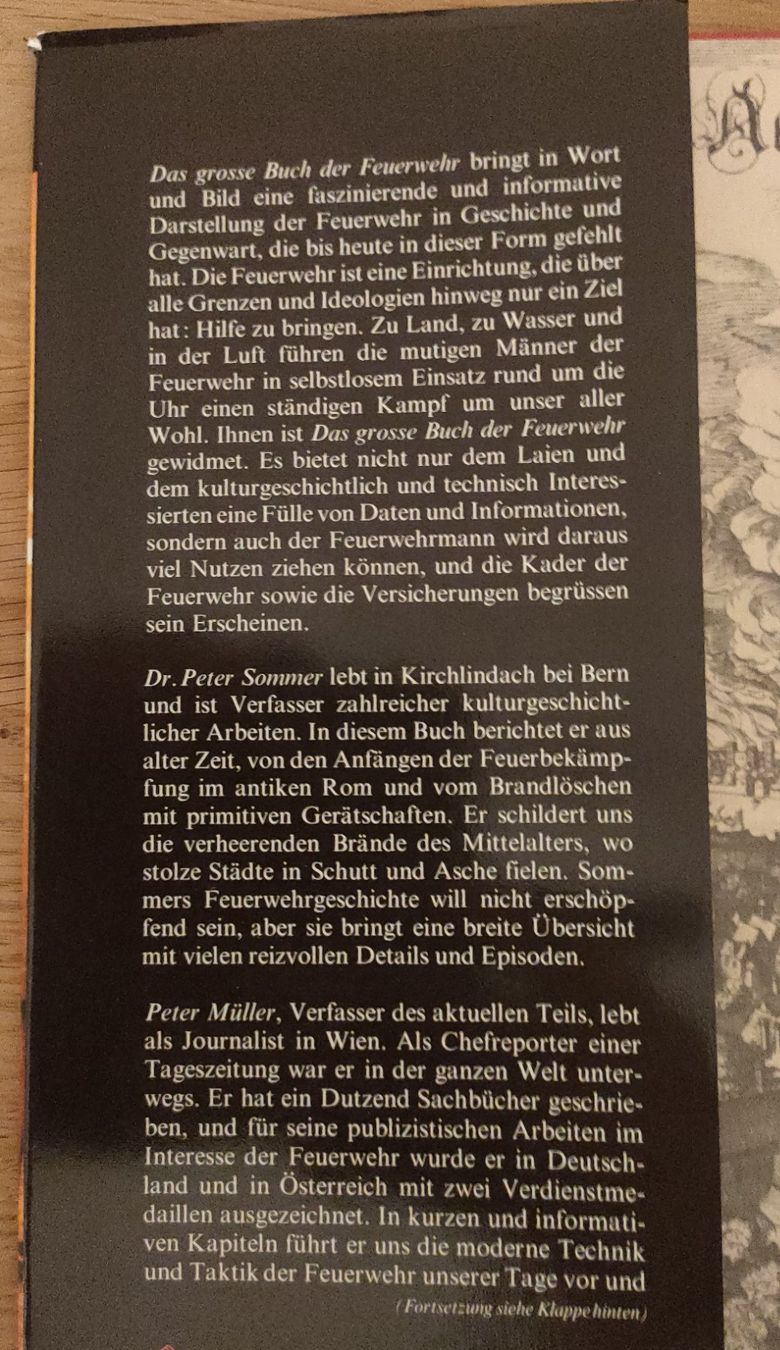 Bücher: Feuerwehr – Gebraucht aus Sigriswil von Ricola1977 1