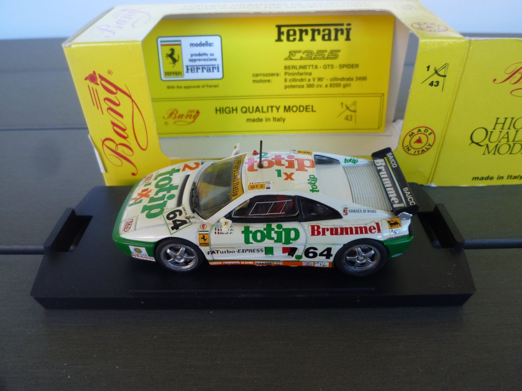 Ferrari Modellautos: Ferrari F355 Challenge (1995) – Neu und originalverpackt aus Flawil von Imperiosud 1