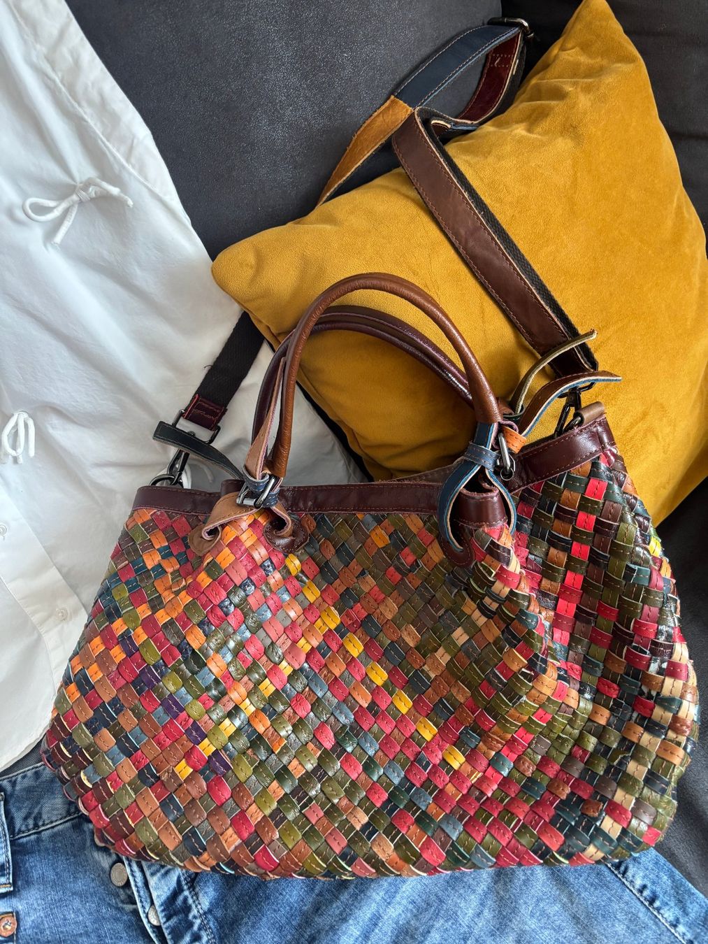 Borse da donna: LEDERTASCHE aus ITALIEN – Usato da Merishausen venduto da yourdream