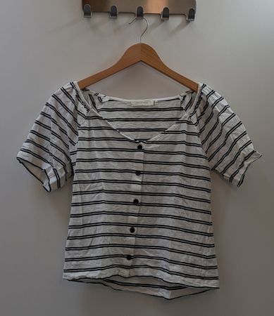 Gestreifte Bluse von Two-thirds 