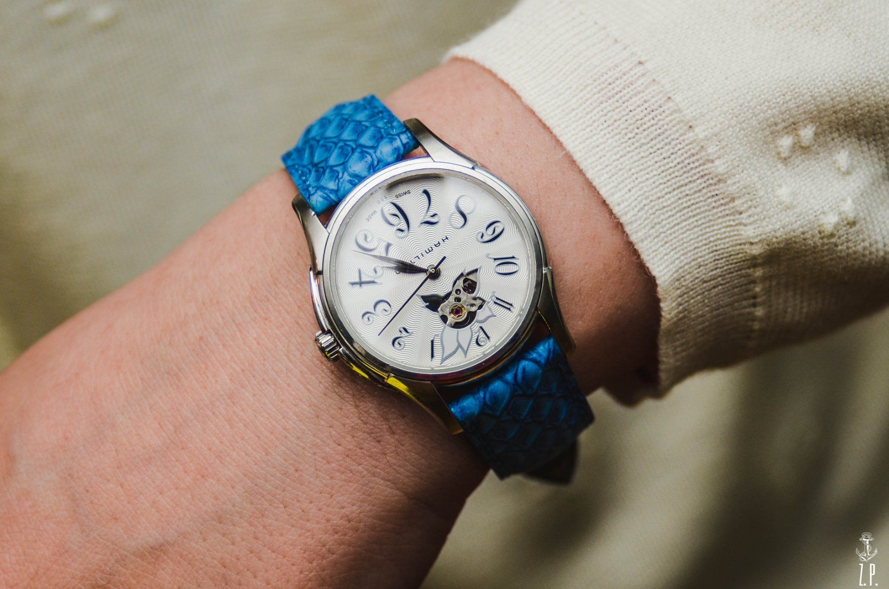 Hamilton Uhren: Hamilton Automatic Jazzmaster viewmatic Ladies mit Diamanten – Gebraucht aus Boswil von ZPwatches