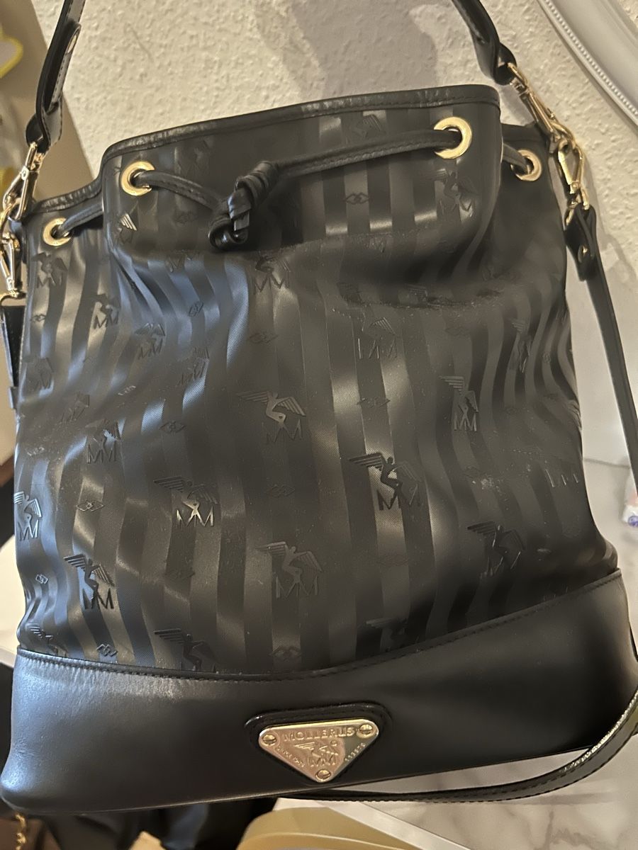 Maison Mollerus Sacs femmes: Maison Mollerus Niesen Schwarz mit Gold – D'occasion à Basel par David_2019 1
