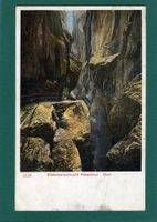 Gletscherschlucht Rosenlaui - Dom, 1920, gelaufen