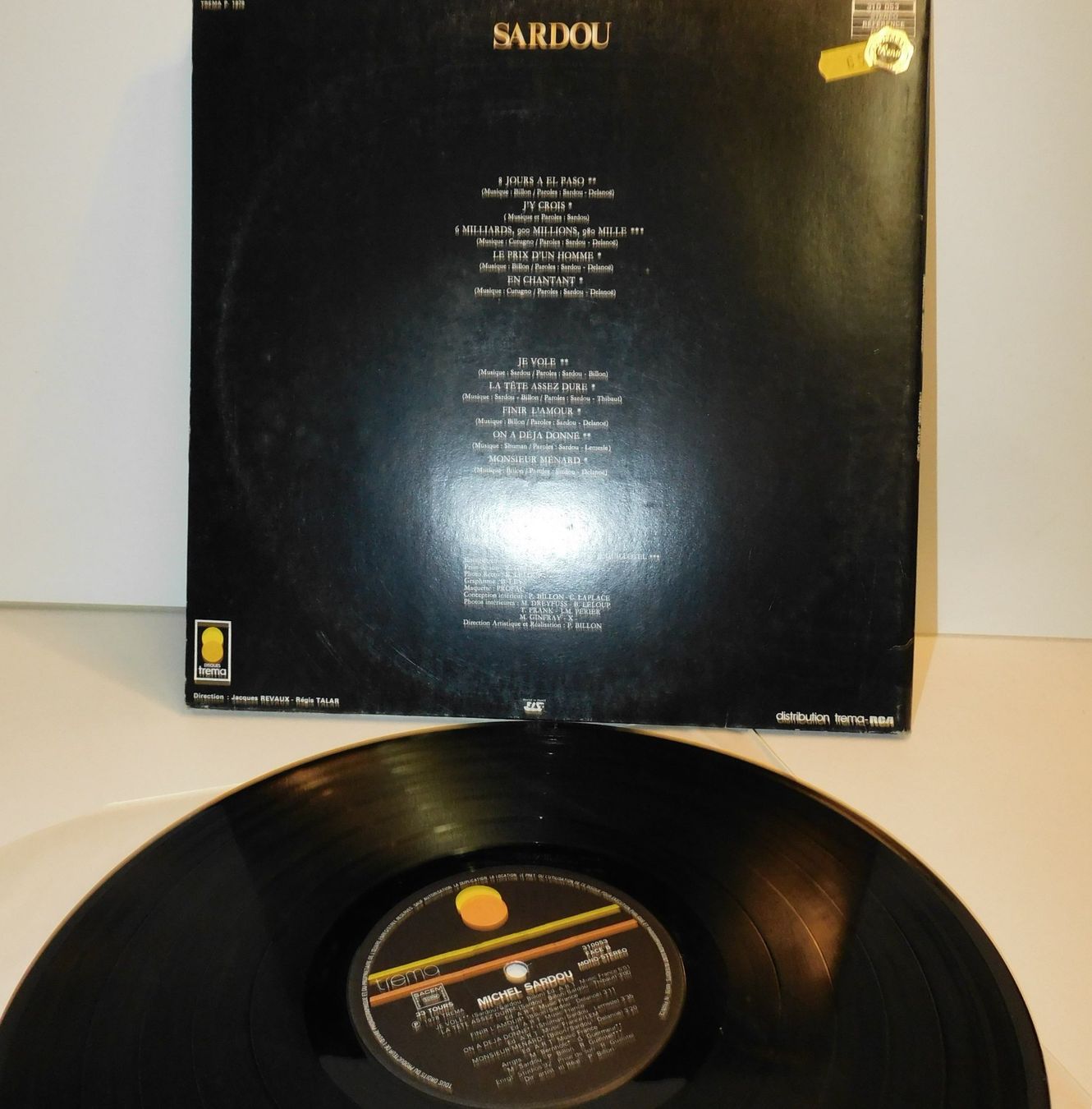 Dischi in vinile: LP - 1978 Michel Sardou - Schallplatte -  1978    LP – Usato da Sursee venduto da 76 2