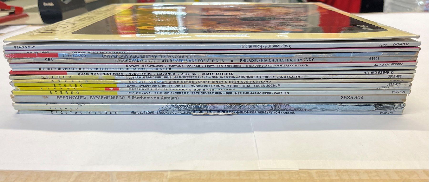 Dischi in vinile: Schallplattensammlung Klassik 16 Stück – Usato da Basel venduto da andipfandi