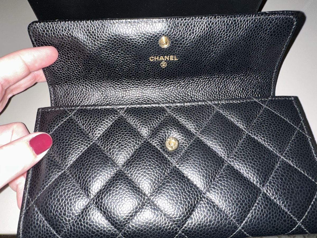 Chanel Portamonete: Chanel Sara Long Wallet – Usato da Frümsen venduto da Swissline90 1