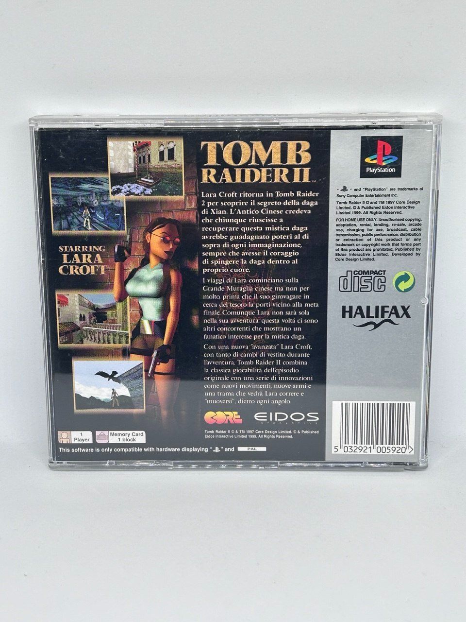 Sony Giochi: Tomb Raider 2 per PlayStation 1 – Usato da Giubiasco venduto da LorisVale 1