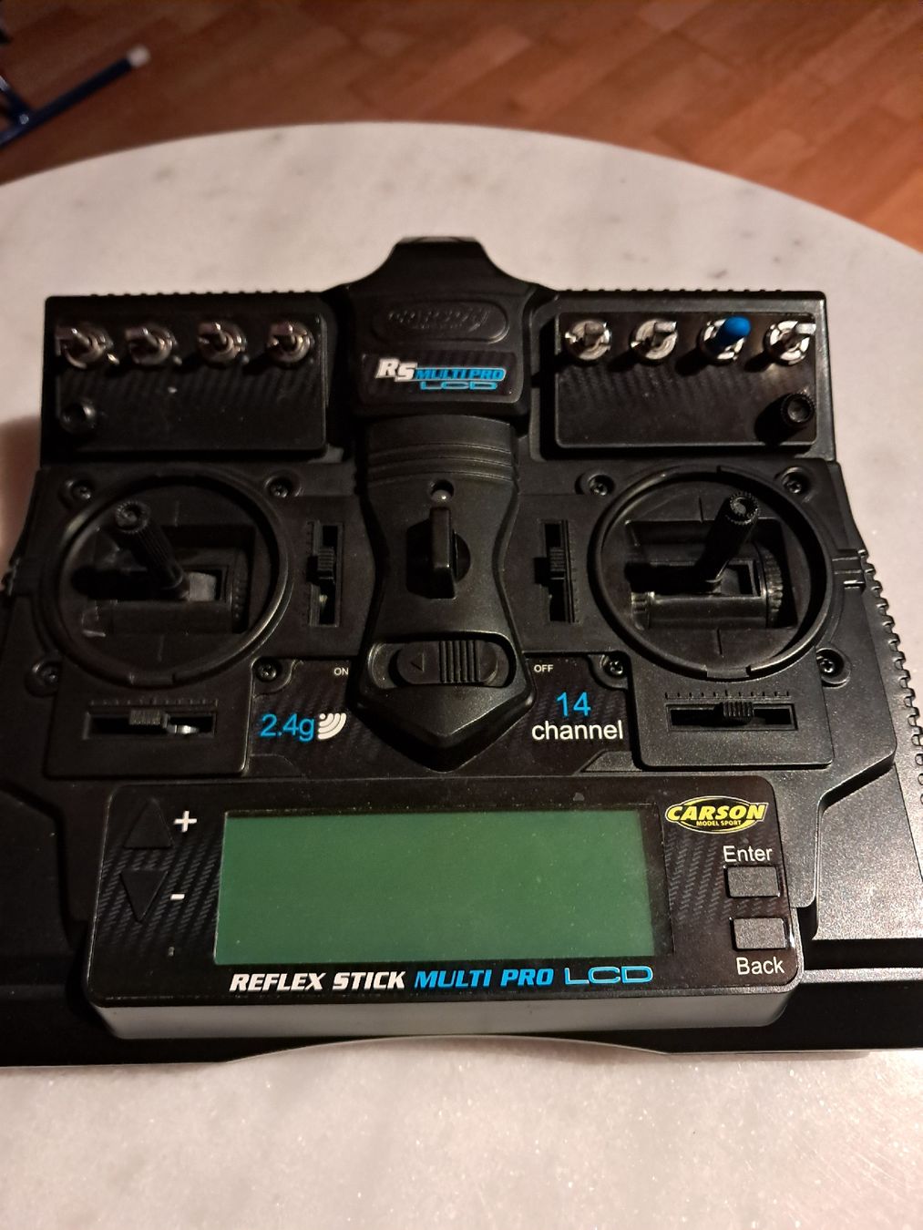 Carson RC Modellbau: Carson REFLEX STICK MULTI PRO LCD Fernsteuerung mit Empfänge – Gebraucht aus Wilderswil von backer1 2