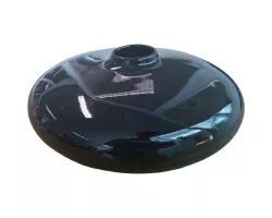 Vase in matt Schwarz