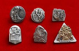 Fasnachts Pin Kriens 2001 - 2005, 2015 Krienser