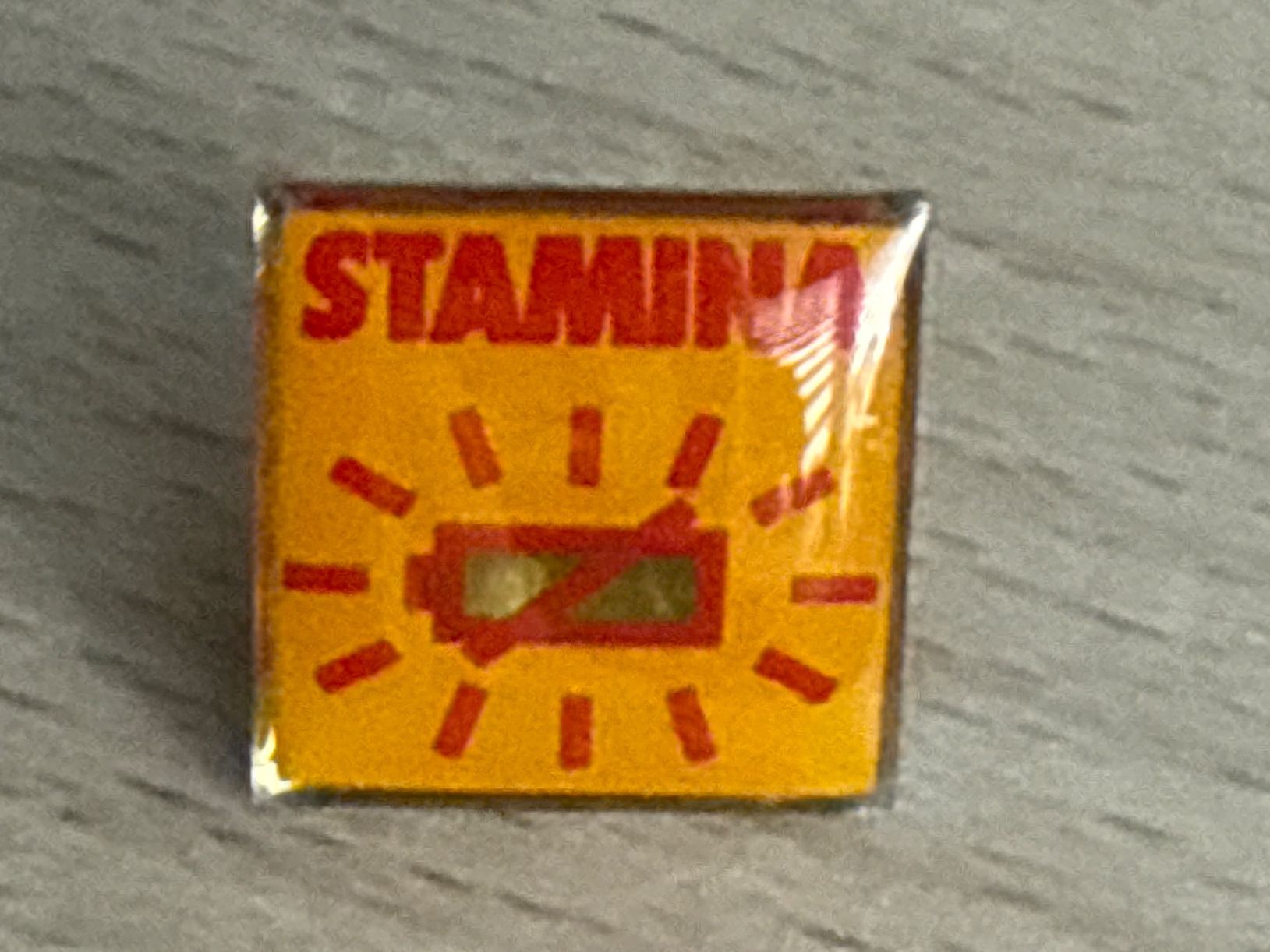 Plaquettes & Badges: Pin Stamina Batterie – D'occasion à Glattbrugg par Schweigmatt