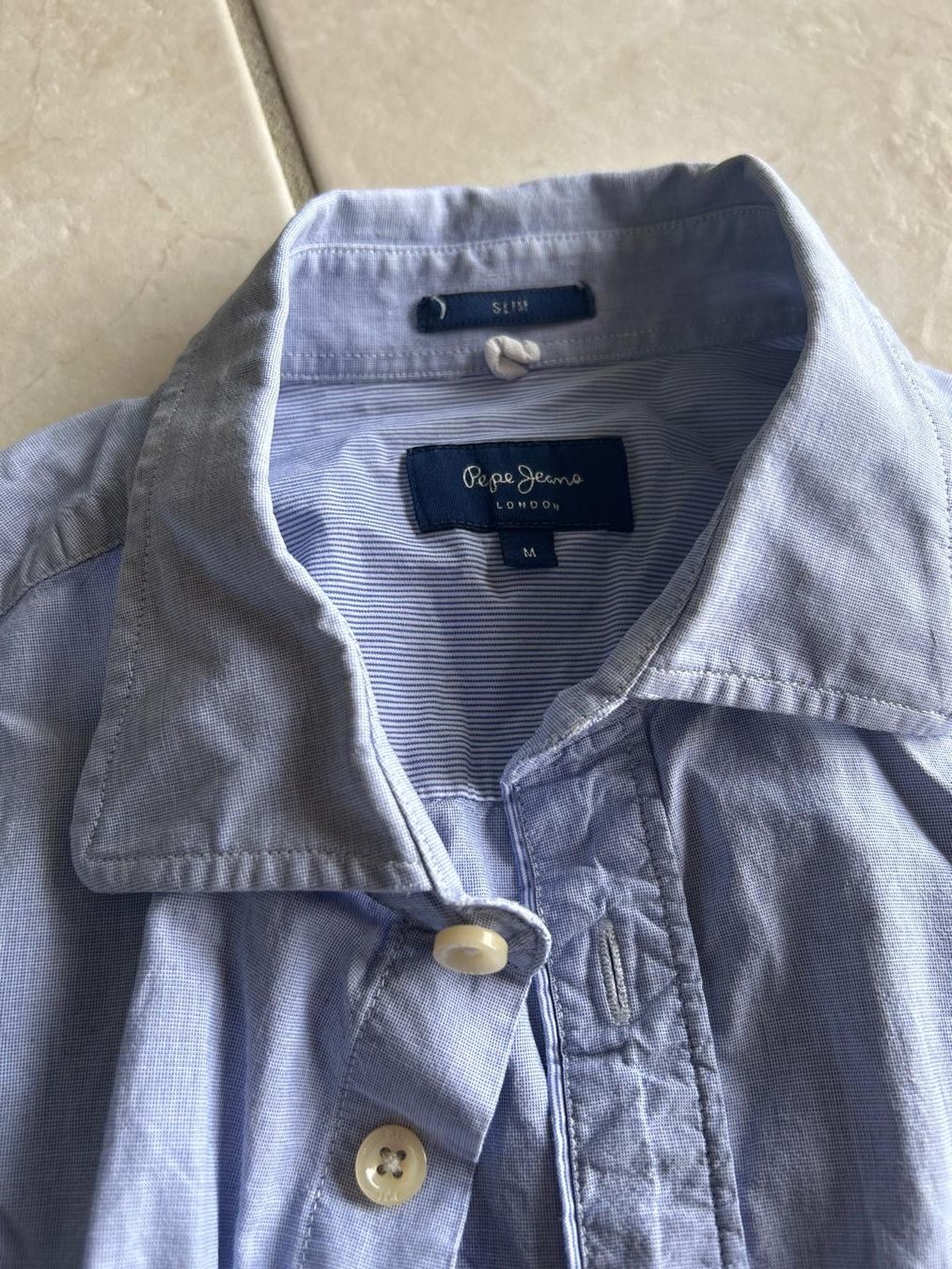 Pepe Jeans Camicie: Herren Hemd Pepe Jeans Grösse M – Usato da Biel-Benken BL venduto da Ddrummer 2