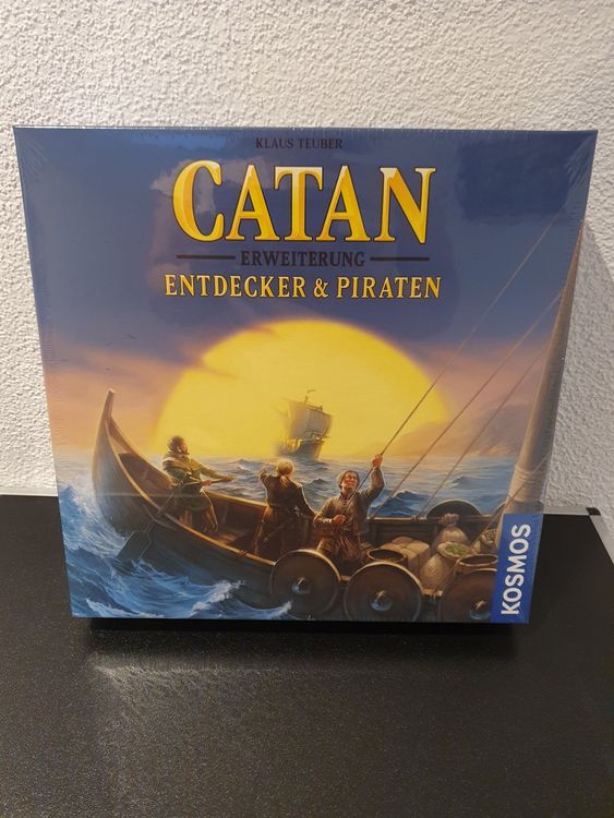 KOSMOS Catan Entdecker & Piraten Ergänzung Für 5-6 Spieler – Erweiterung Für Bis Zu 6 Personen | Ab 12 Jahren, 120 Min. Spieldauer
