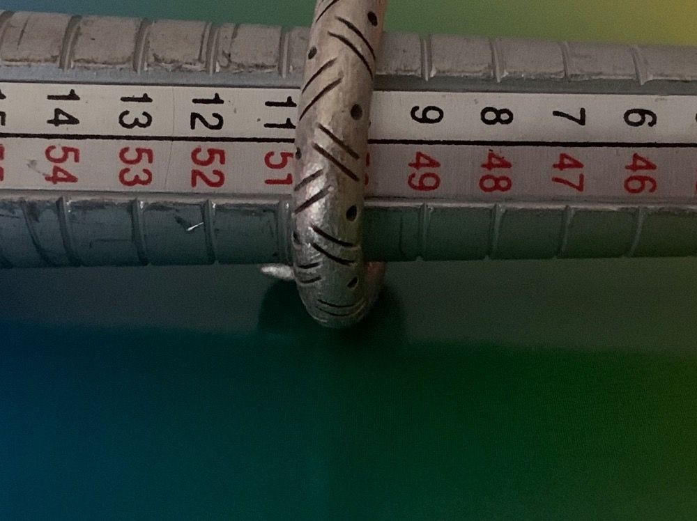 Ringe: Schlangenring abstrakt (50) – Neu und originalverpackt aus Dittingen von Bijoubelle 6