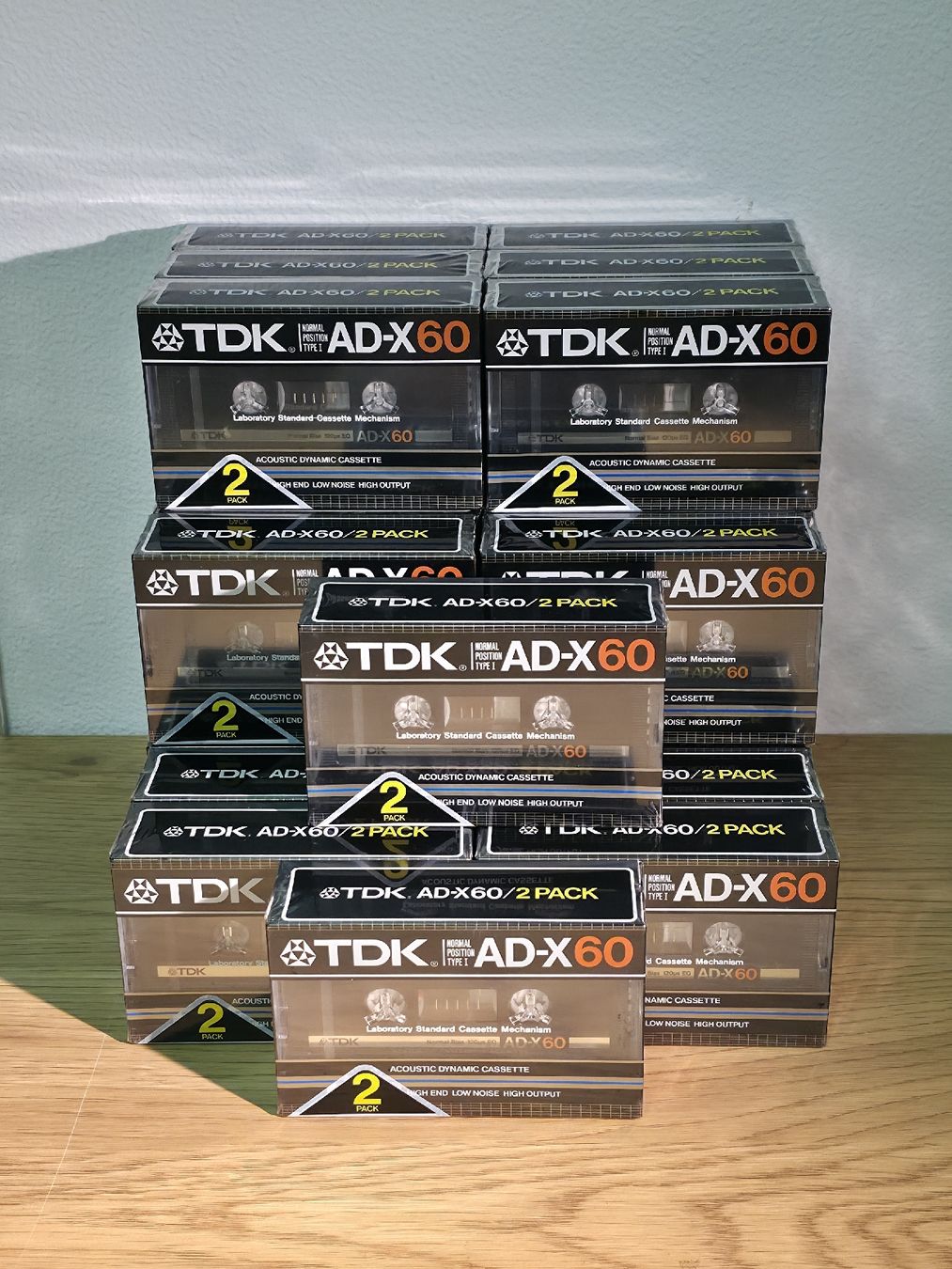 Cassettes audio: TDK AD-X60 - 2 PACK - Normal Position - TYPE I - NOS – Neuf avec emballage d'origine à Dietlikon par litisop 3