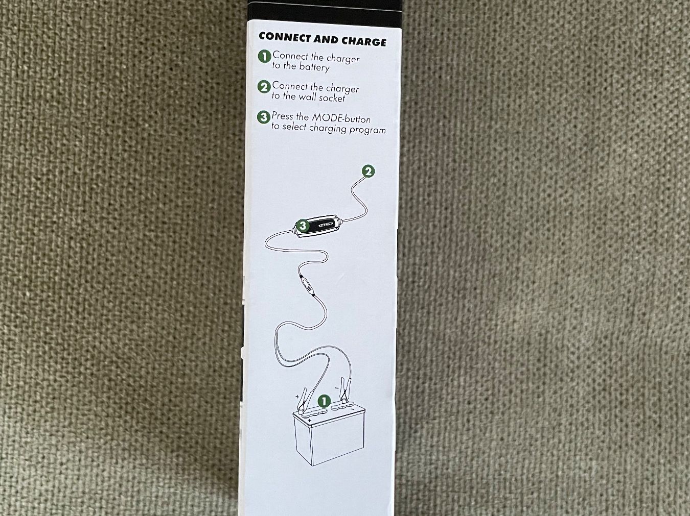 Ctek Caricabatterie: Ladegerät CTEK MXS 3.8 12Volt Neu – Nuovo e nell'imballaggio originale da Frauenfeld venduto da Digididi 3