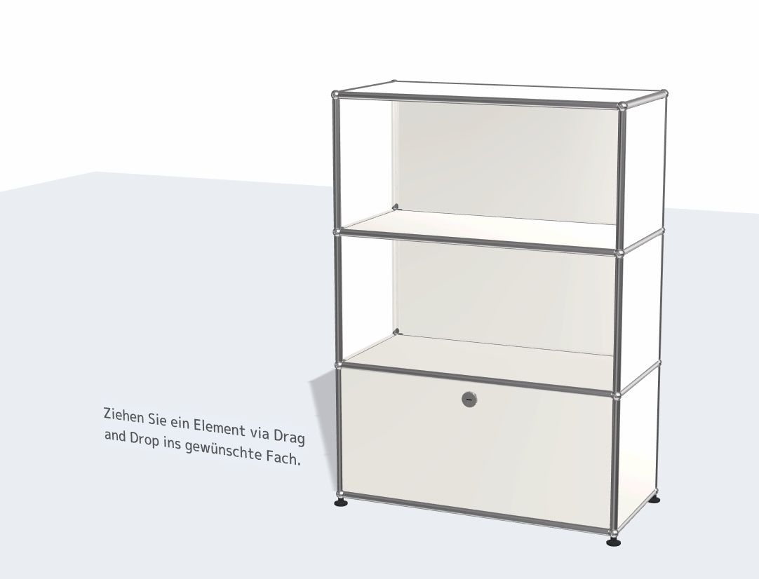 USM Scaffali: USM Haller Highboard 1 / 3 - Lieferung möglich ! – Usato da Rikon im Tösstal venduto da Kurt_Goes_Classic
