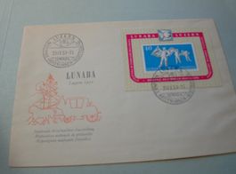Sonderbrief Block LUNABA Luzern 1951, Sonderstempel