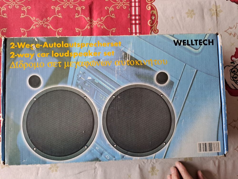 2-Wege-Autolautsprecher, WELLTECH (Neu (gemäss Beschreibung)) in Riehen ...