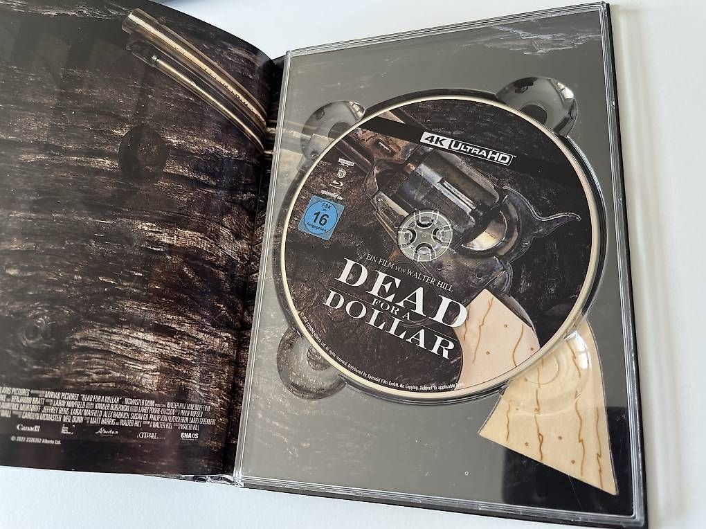 Tutti i DVDs: Dead For A Dollar [4k UHD+Blu-ray] – Nuovo (secondo la descrizione) da Zürich venduto da audn 3