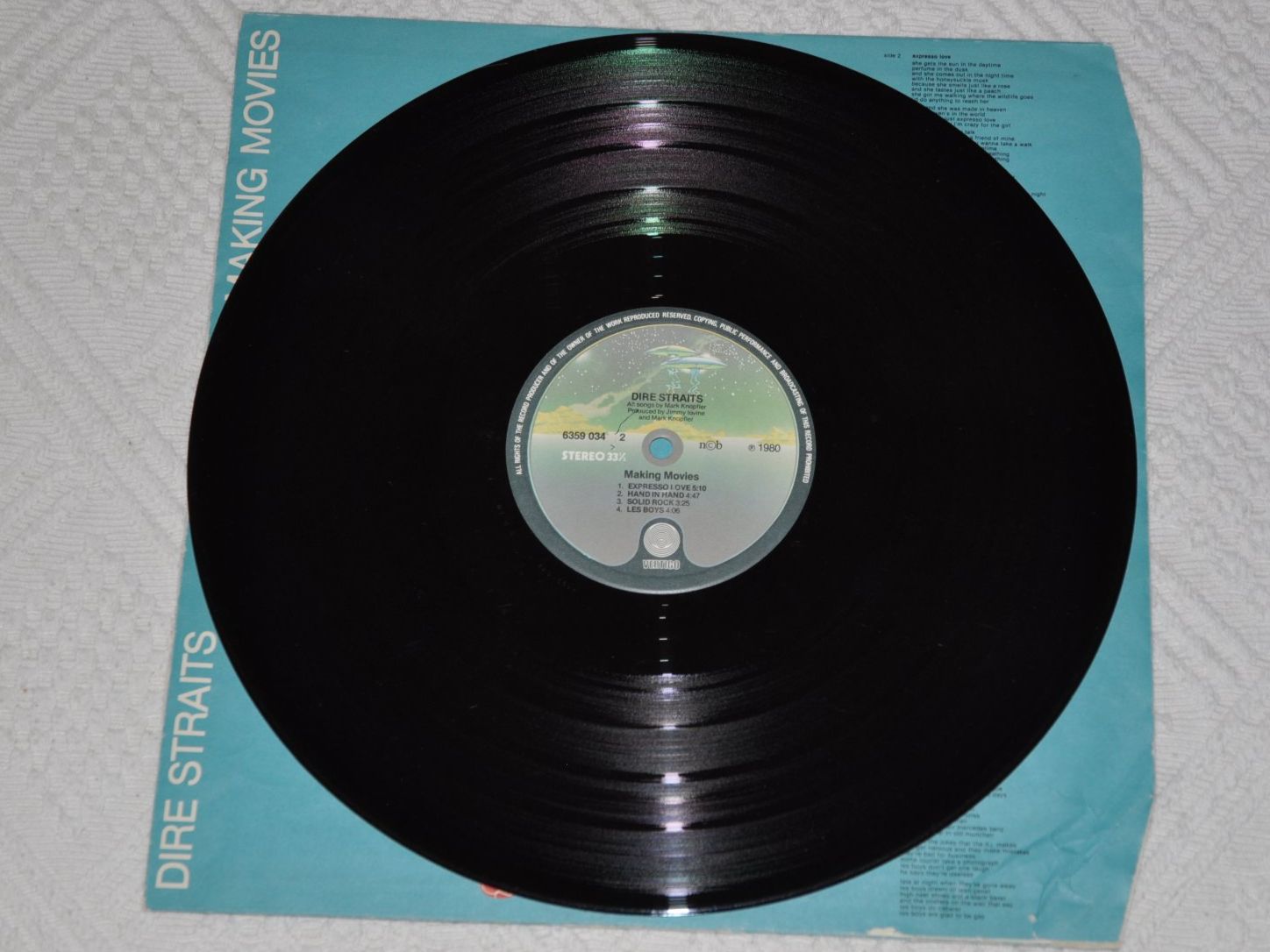 Dischi in vinile: LP Dire Straits - Making Movies – Usato da Boll venduto da Theodora15 5