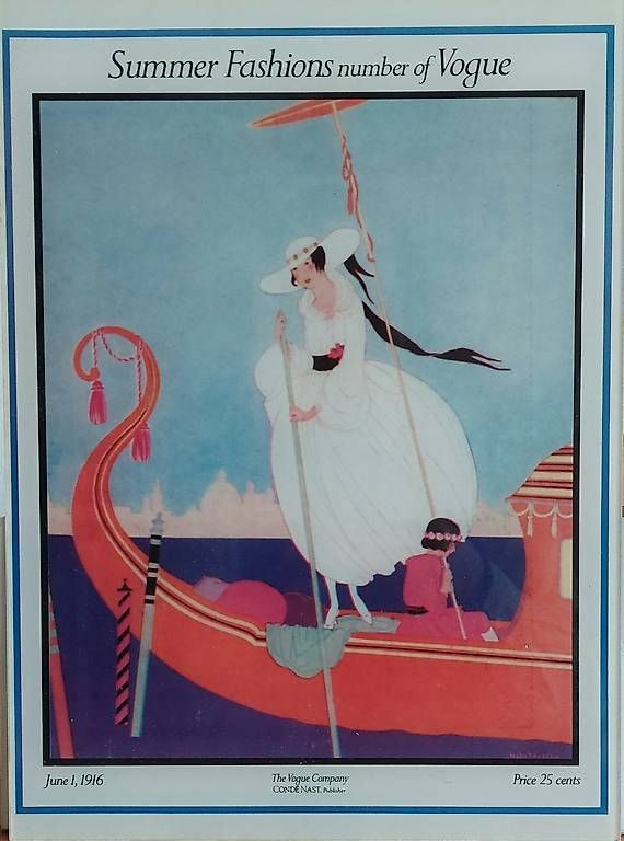 Foto & Immagini: Affiches VOGUE anciennes sous plexiglas – Usato da Tschugg venduto da uldrypr 1