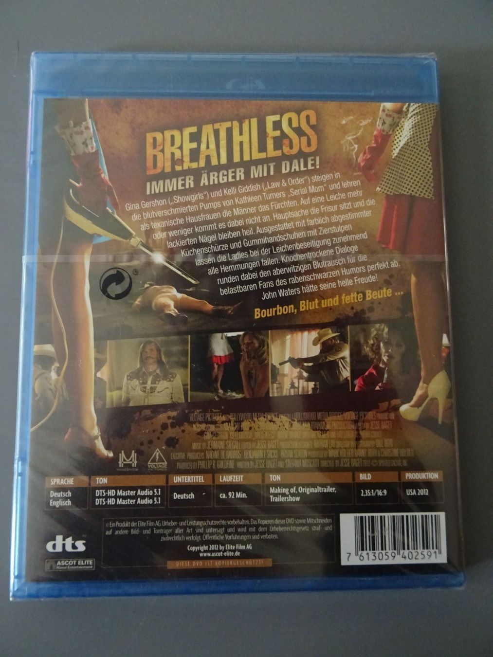 Tous les DVDs: Breathless - Immer Ärger mit Dale – Neuf avec emballage d'origine à Erstfeld par Mario_boe0 1