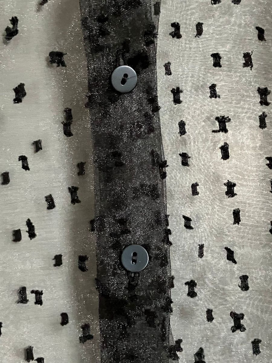 Pull&Bear Camicette: Chemise transparente noire Pull&Bear taille M neuve – Nuovo e nell'imballaggio originale da Vuadens venduto da Nina11 3