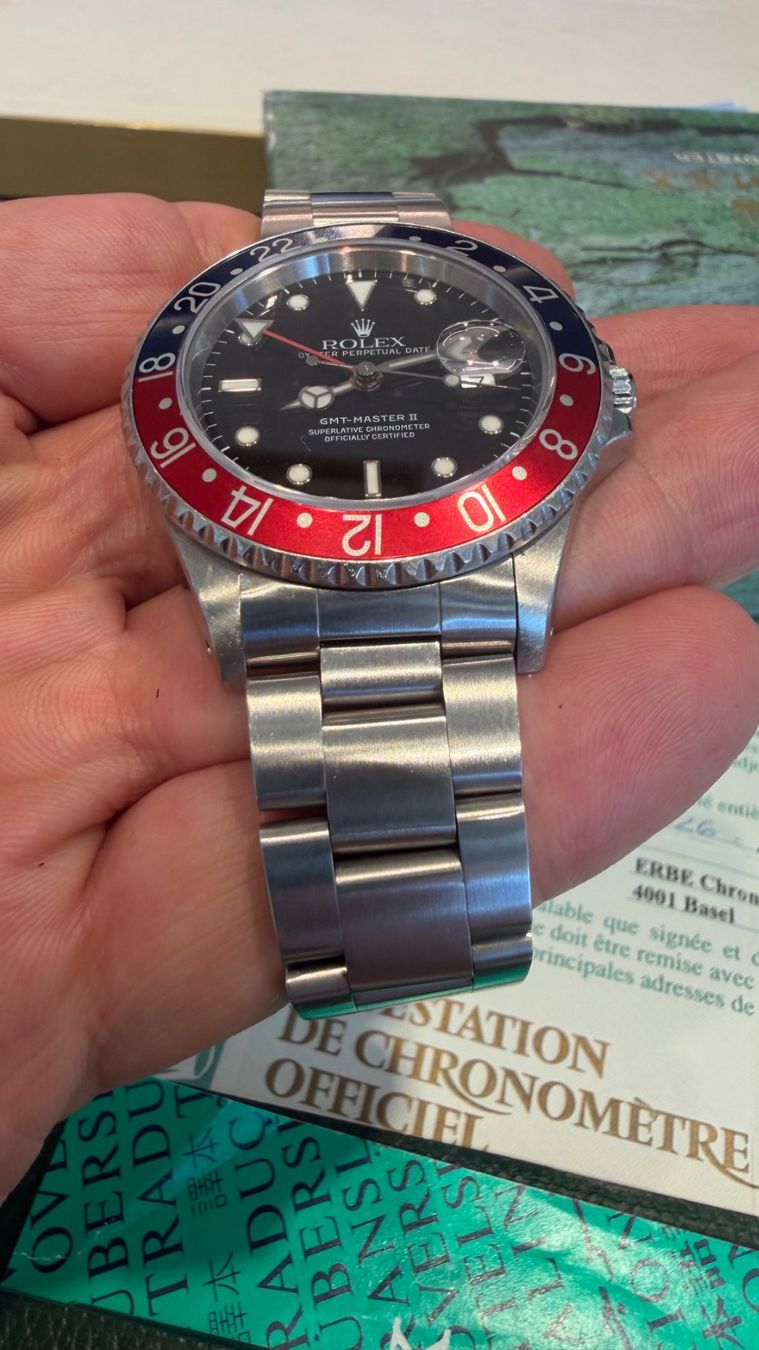 Rolex Uhren: Rolex GMT 16710 Full Set 1999 – Gebraucht aus Randogne von 2G1909 1