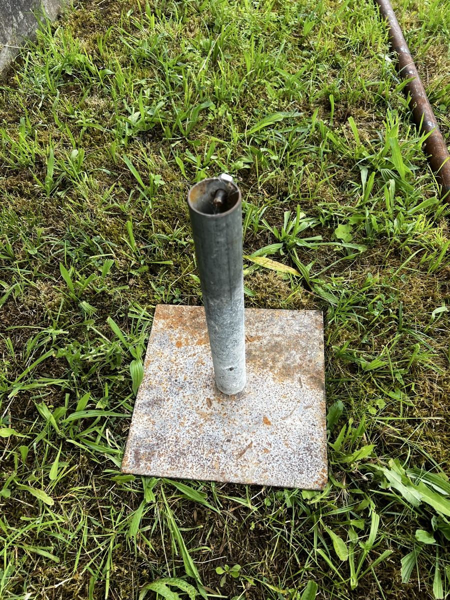 Lampade: Grosse Antike Gartenlaterne mit Ständer – Usato da Rorschacherberg venduto da SambaT1 5