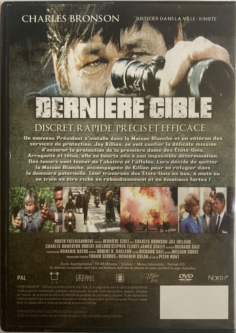 Alle DVDs: CHARLES BRONSON - DERNIERE CIBLE – Gebraucht aus Poliez-Pittet von Newtown-Records 1