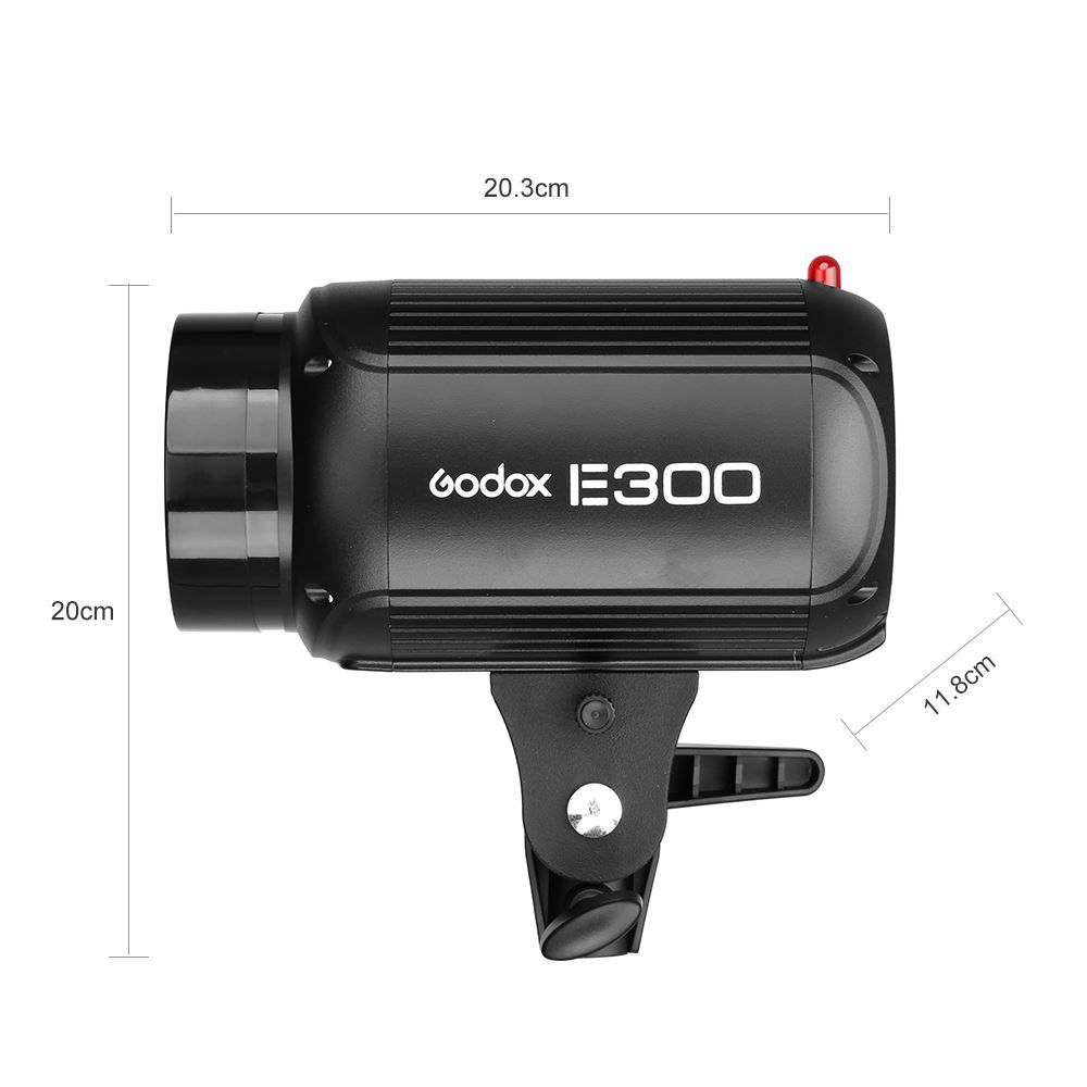 Godox Flash: Godox E300 300W GN58 Studio Blitzlicht – Nuovo e nell'imballaggio originale da Malans GR venduto da BUYBEST-Schweiz 4