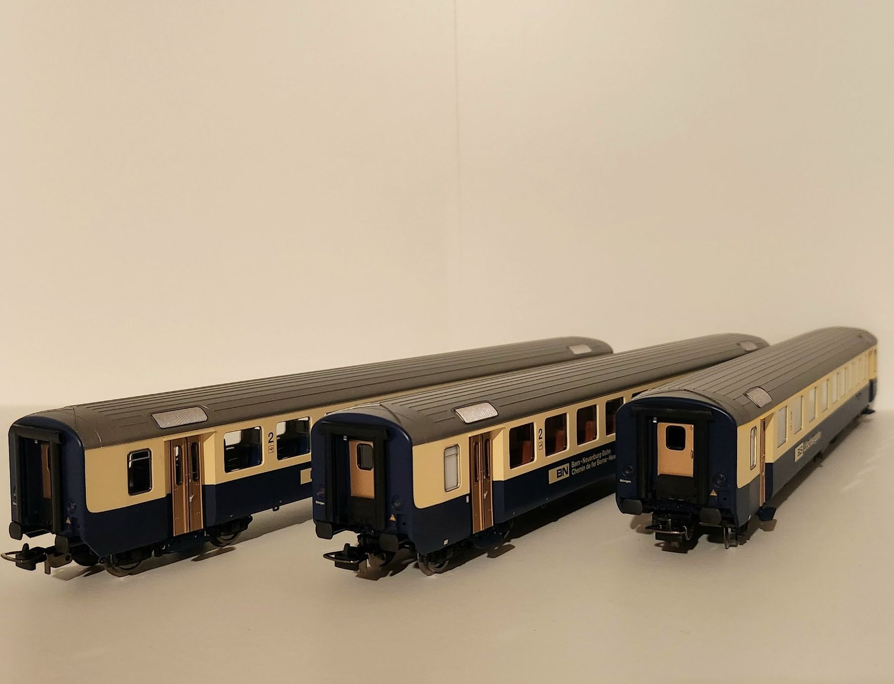 Piko Modellini di ferrovie: Piko 3er Set: 2x BLS & 1x BN – Nuovo (secondo la descrizione) da Wittenwil venduto da ced_q8j7 5