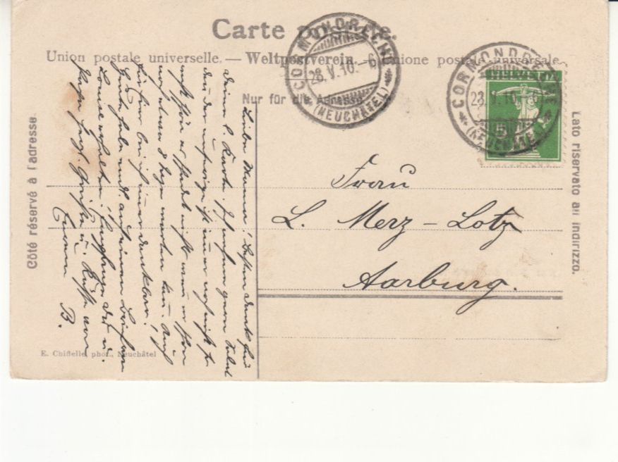 Cartes postales: Neuchâtel 1910 – D'occasion à Bürglen TG par StampGraf 1