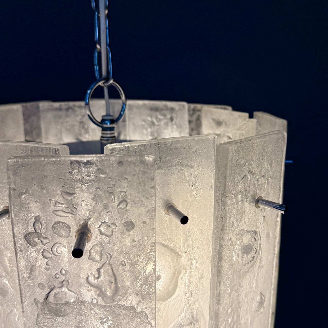 Lampadari & plafoniere: Vintage Big Bubble Glas Hängelampe – Usato da Uetikon am See venduto da StudioVintage 5