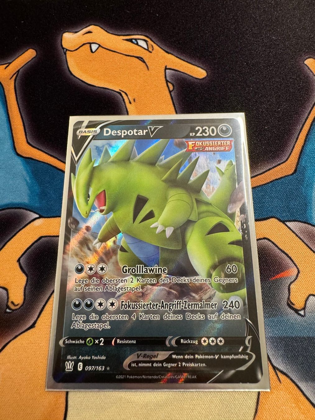 Pokémon Sammelbilder & Trading cards: Despotar V (BST 97) - Kampfstile – Neu (gemäss Beschreibung) aus Bülach von Pfrenzel