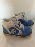 Bobbi Shoes Schuhe Gr 24 Kinder blau mit Licht, Ball