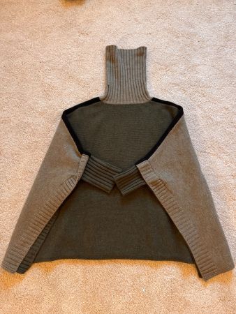 KUJTEN Poncho 100% Cashmere