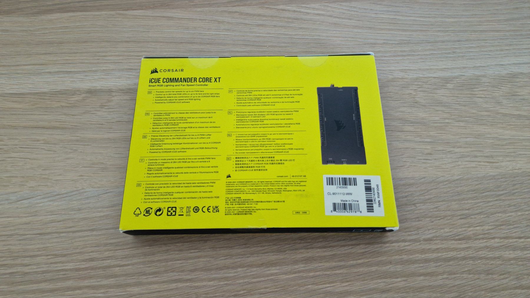 Componenti elettronici: Corsair iCUE Commander Core XT – Nuovo e nell'imballaggio originale da Widnau venduto da HentaiFox 1