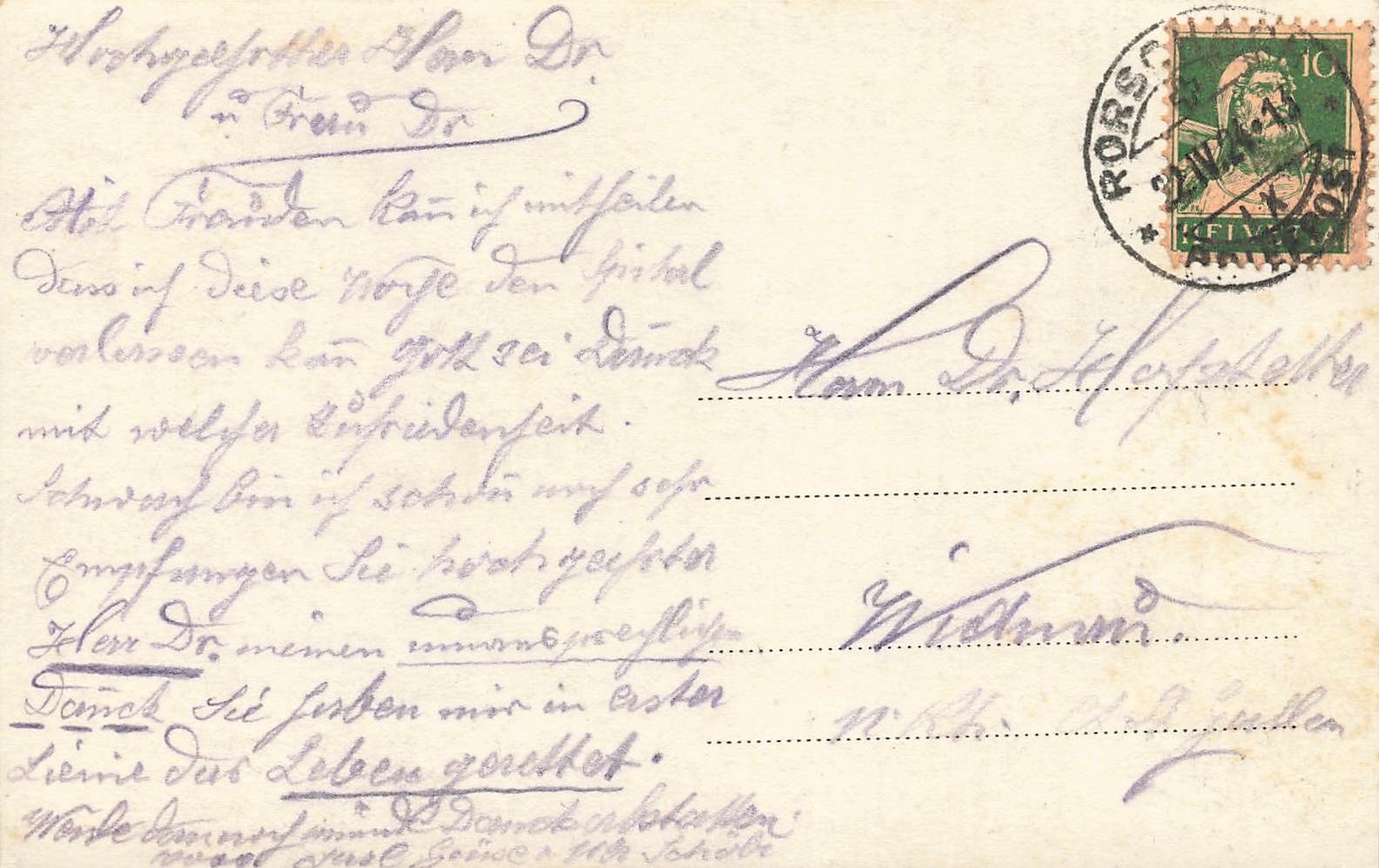 Cartoline postali: Rorschachbuch – Usato da Biasca venduto da Blenio71 1