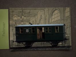 AK von Post Eisenbahn 1857