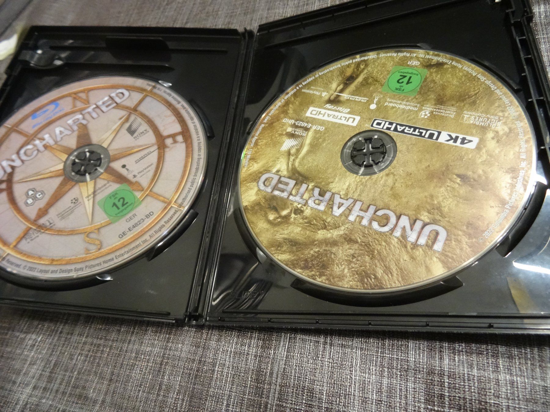 Tutti i DVDs: Uncharted 4K Ultra HD Blu-ray – Usato da Olten venduto da Disc-Verkauf 1