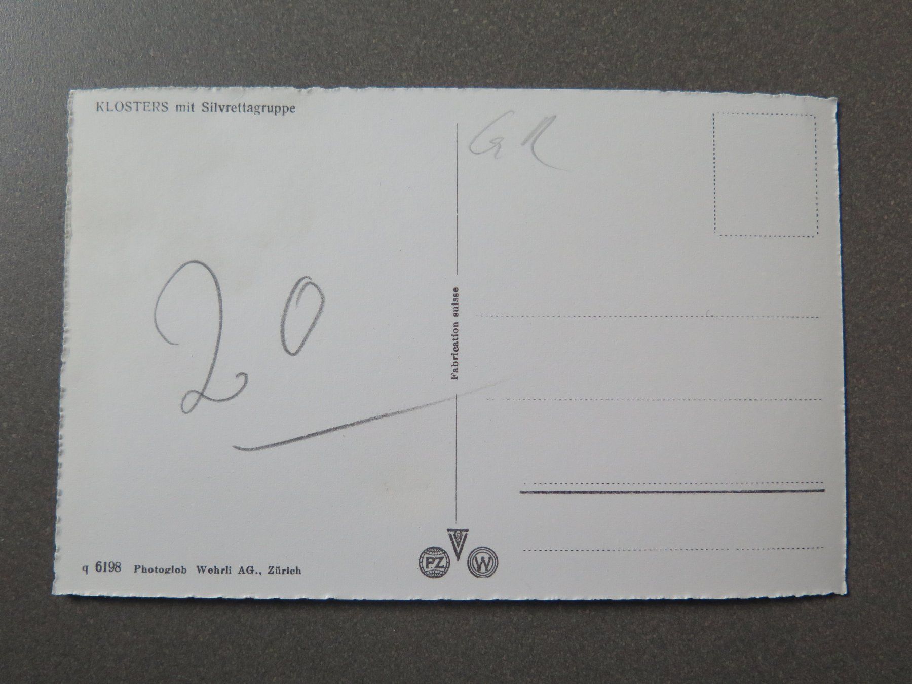 Cartoline postali: KLOSTERS MIT RhB – Usato da Wittenbach venduto da lipasal 2