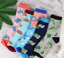 Neu! Trendige Socken ca Gr 35 - 39 Schildkröten