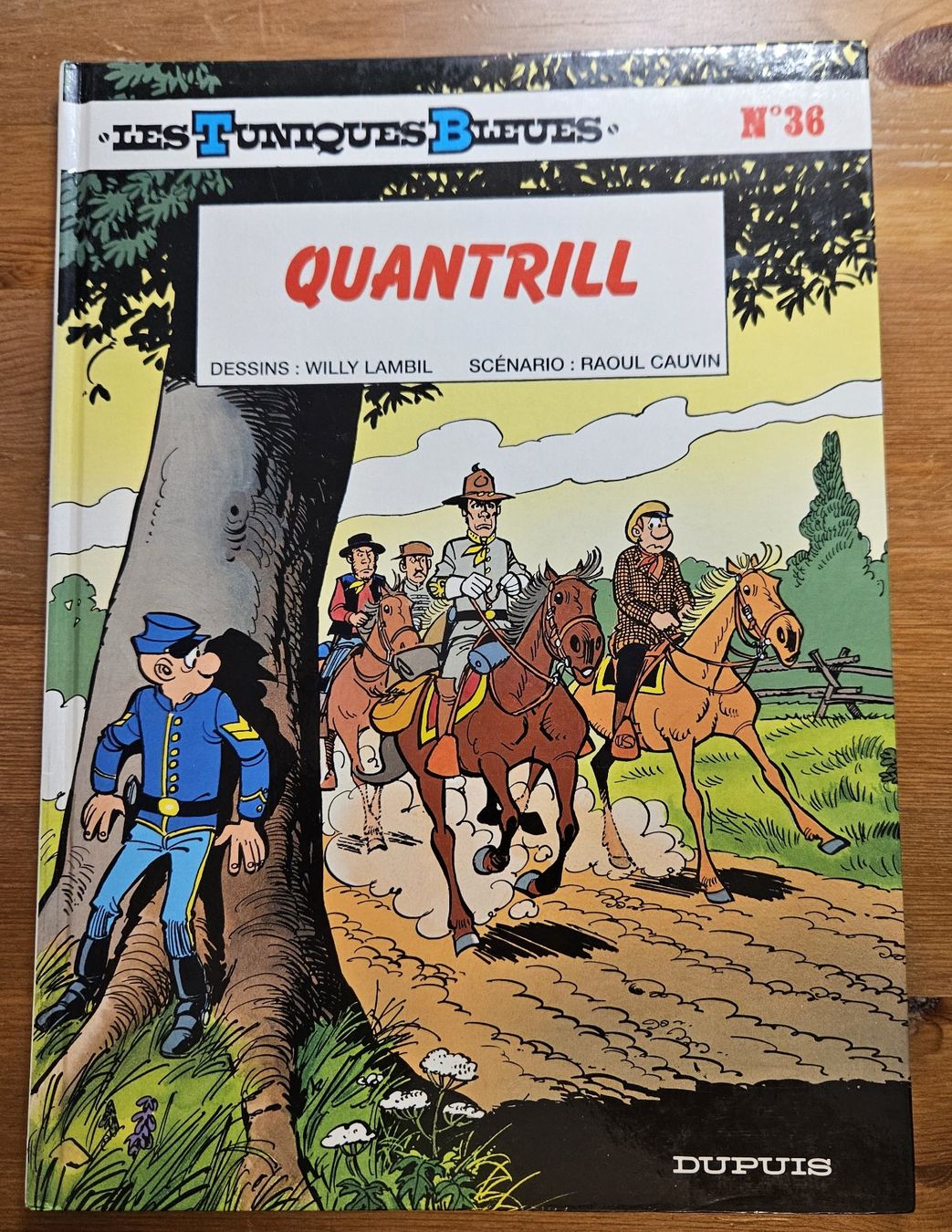Fumetti: Les tuniques Bleues N 36 E.O. (T.B.E.)  Quantrill – Usato da Prévonloup venduto da bitume1975