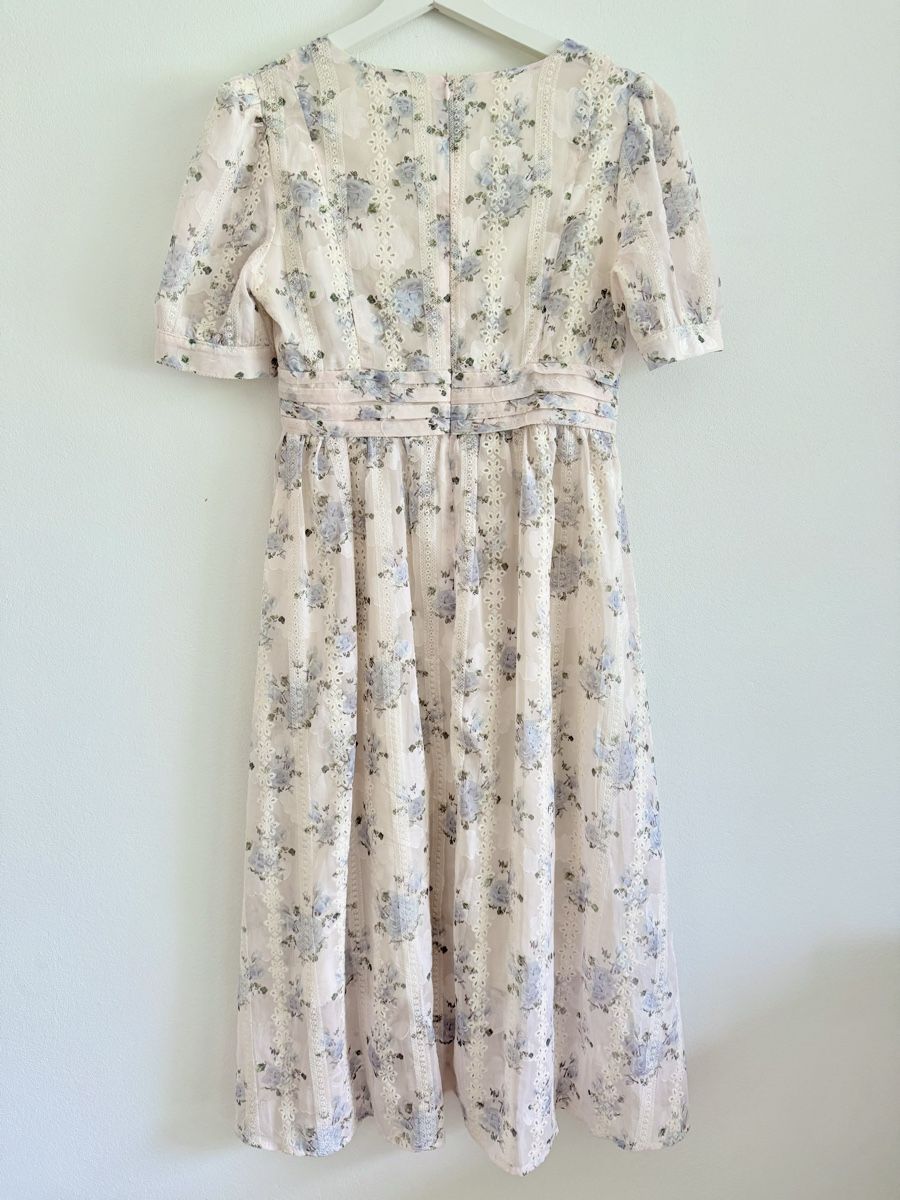 Vestiti: Vintage Maxikleid mit Blumenmuster XS-S – Usato da Winterthur venduto da Query01 3