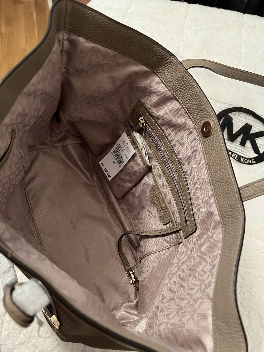 Michael Kors Borse da donna: NEU***M. KORS TASCHE**ECHT-LEDER BEIGE**TOP GESCHENK*** – Nuovo e nell'imballaggio originale da Zürich venduto da Ceca52 2