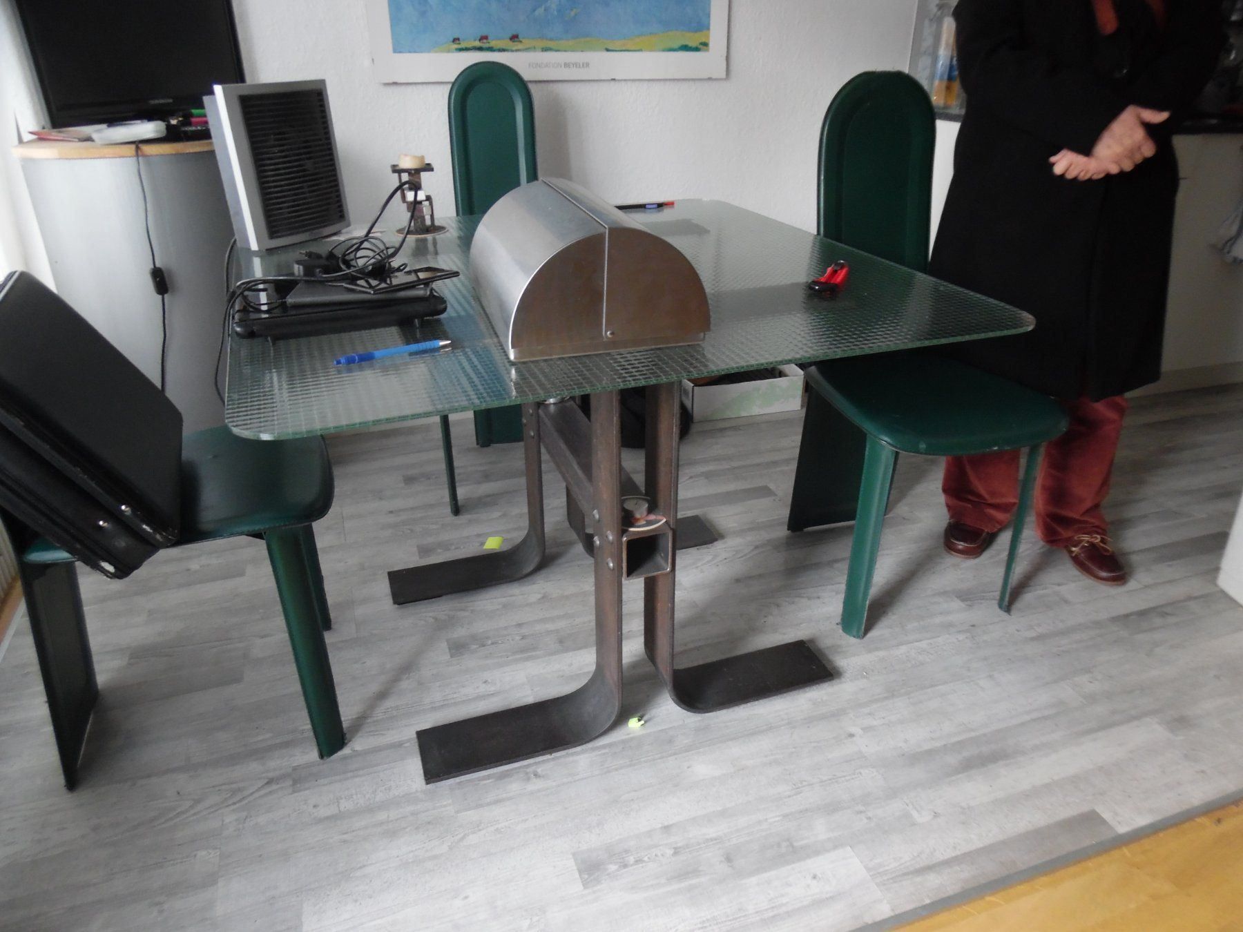 Tables: Wintergarten-Glastisch – D'occasion à Bottmingen par ber_l9sd 1